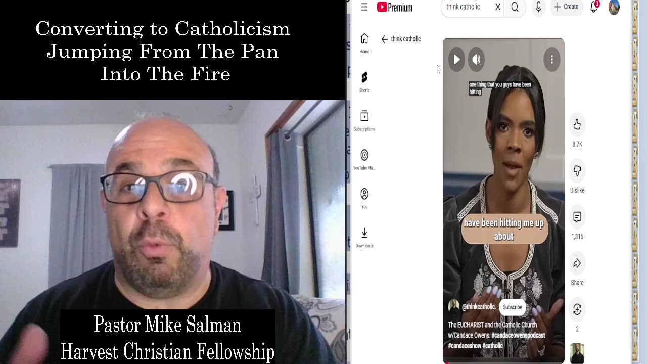 Converting To Catholicism - Pan to Fire