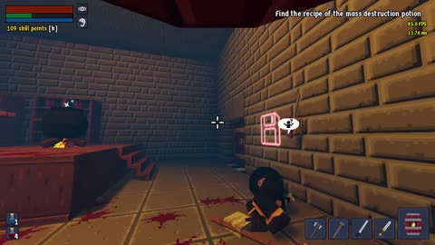 KICKSALOT 0.6.0.02 Wizard School - teleport enemy softlock outside locked door