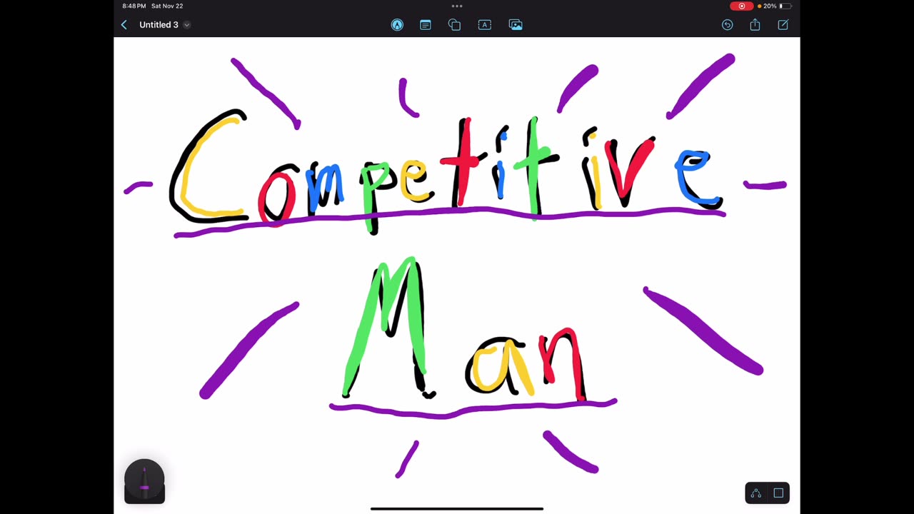 Competitive man