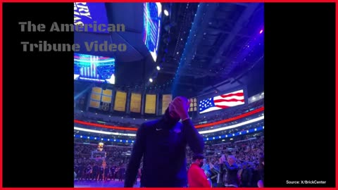 Anti-American LeBron James Practices Golf Swing During National Anthem