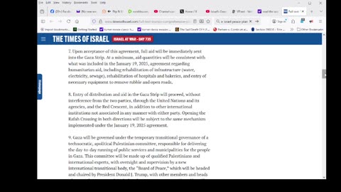 Full text: Trump’s 20-point ‘comprehensive plan to end the Gaza conflict’