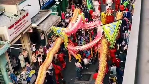 Lunar New Year of the Chinese people in Ho Chi Minh City