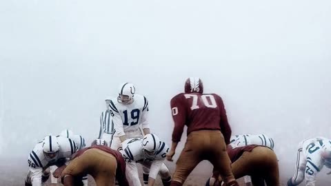 REDSKINS & COLTS in the FOG , NFL