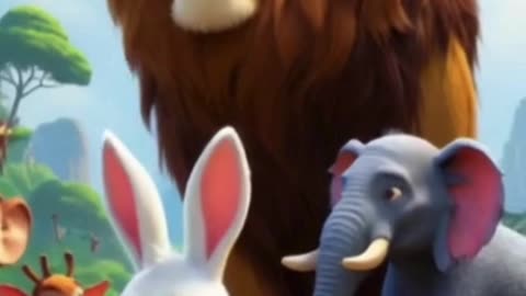 The Wise Little Rabbit Outsmarts the Lion** 🦁🐇 | A Fun and Moral Bedtime Story for Kids