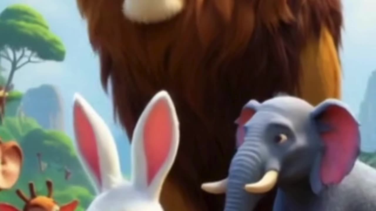 The Wise Little Rabbit Outsmarts the Lion** 🦁🐇 | A Fun and Moral Bedtime Story for Kids