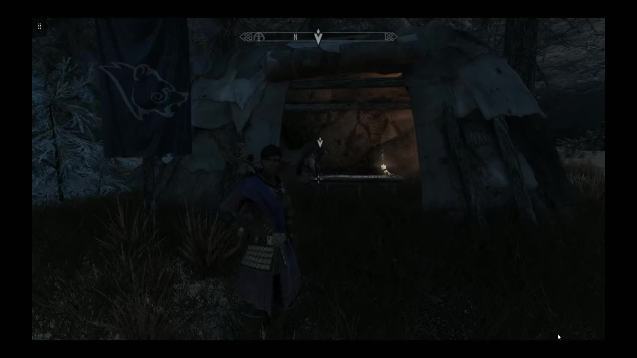 Skyrim Kasumi vex with the storm cloaks.