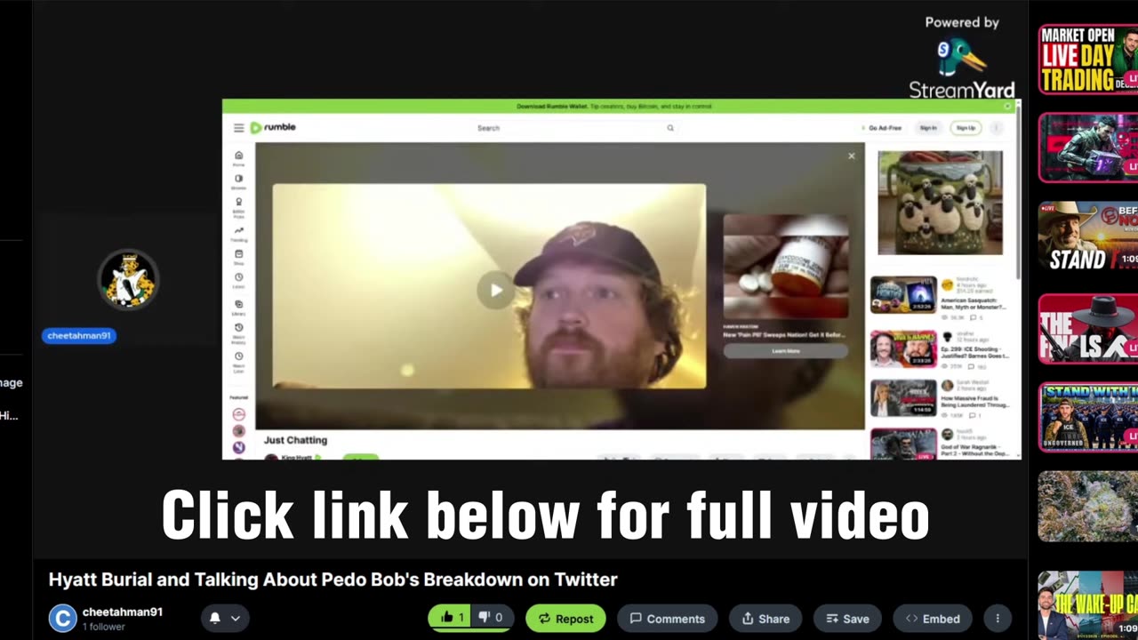 Jeff Hyatt gets OWNED by Cheetahman about EVERYTHING teaser