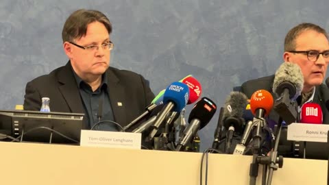 Pressekonferenz (21.12.2024) in Magdeburg zum Anschlag auf dem Weihnachtsmarkt in Magdeburg