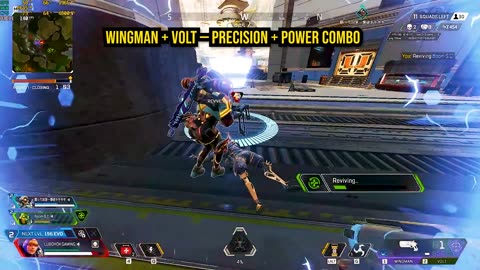 ⚡ Wattson 1v3 Squad Wipe | Apex Legends Volt + Wingman Gameplay