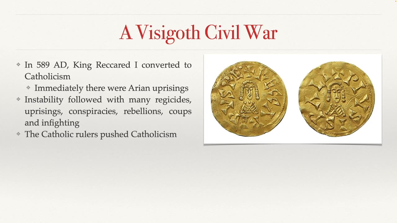 The Origins of Islam - 5.1 The Islamisation of Spain_ A Visigoth Civil War