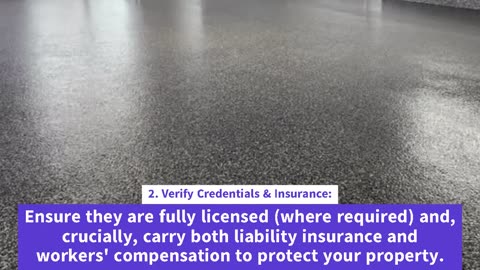 Tips To Hire an Epoxy Flooring Contractor