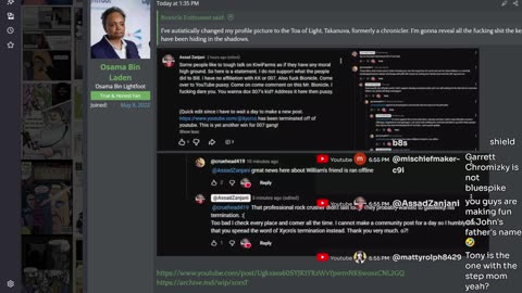 Osama Bin Laden Discusses: Wings007, Bear Hammer, and The Leaping Lemur