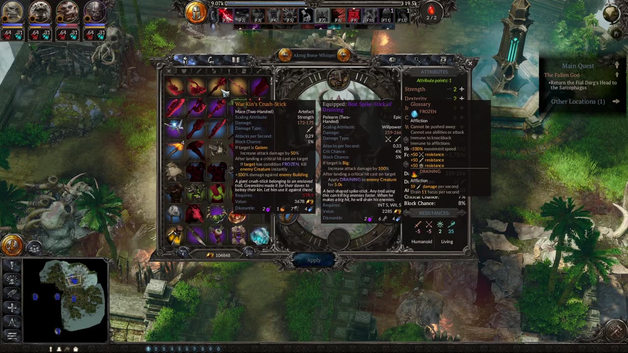 Spellforce 3 fallen god circle mage save file showcase
