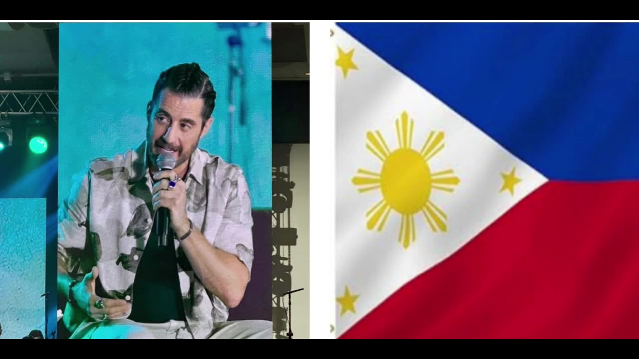 Jonathan Roumie in the Philippines- Second day- Jonathans shows a new look- video and pictures