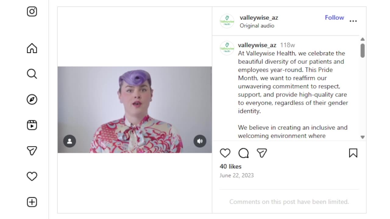 VALLEYWISE HEALTH PERFECT SCORE ON LGBTQ+