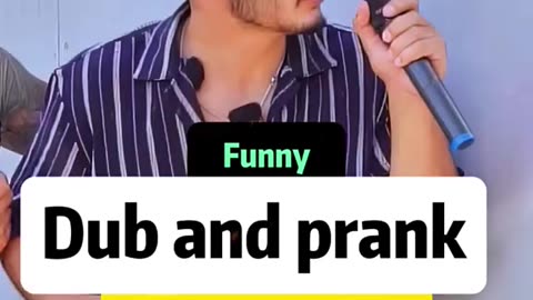 Street voice-over prank