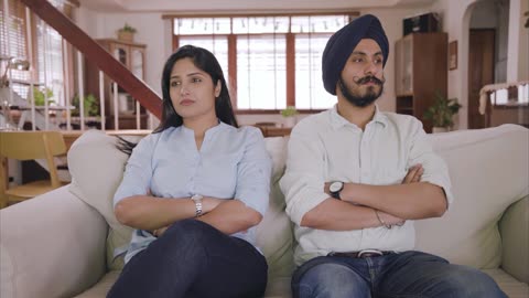 Couples Arguing Husband and Wife Conflict, Fighting, Quarrel, Unhappy