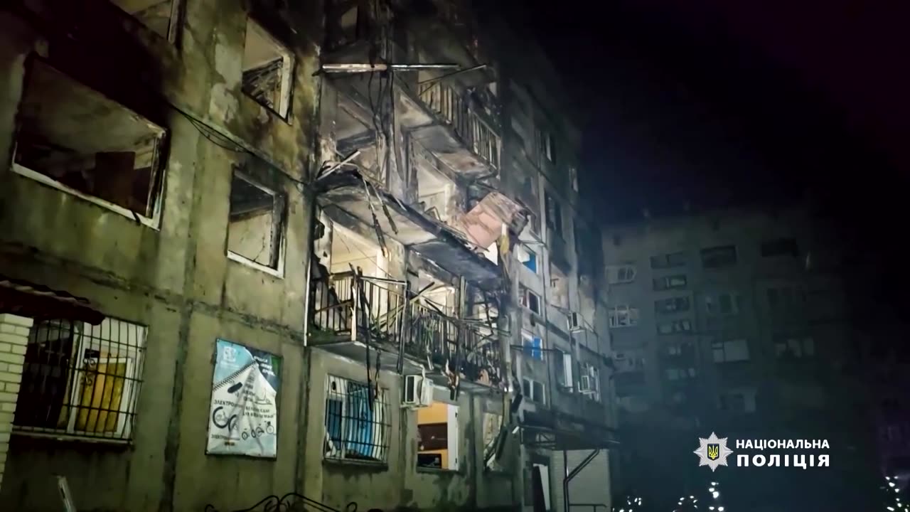 Russian drone attack on Dobropillia kills at least 11 people