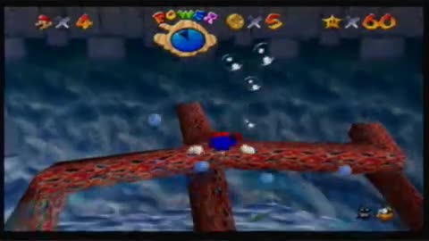 Super Mario 64 - Dire Dire Docks - Through the Jetstream