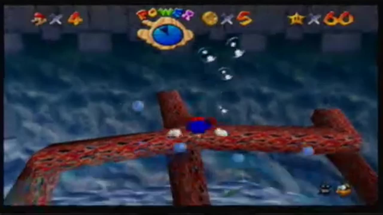 Super Mario 64 - Dire Dire Docks - Through the Jetstream