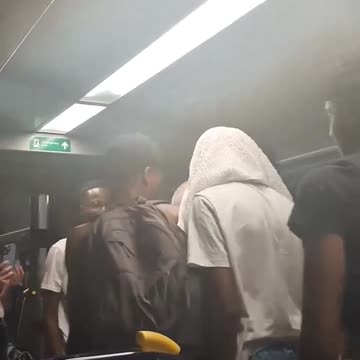 Wherever there are BLACKS there are problems.. SCOTLAND blackies attack old white man_