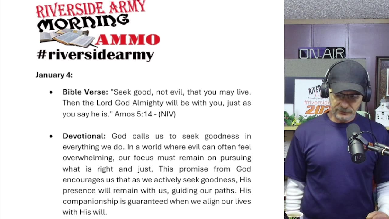 Riverside Morning Ammo Daily Devotional 1.4.25