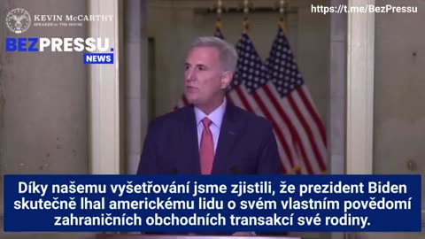 Kevin Mc Carthy: Ať žije Amerika