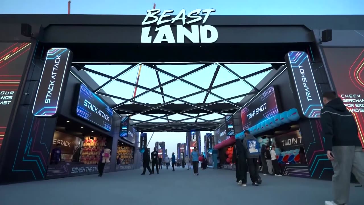 YouTube megastar MrBeast opens theme park in Saudi Arabia