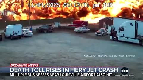 UPS plane crash during takeoff in Louisville kills at least 12, including child