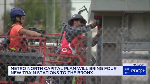 Construction of four new Metro-North stations underway