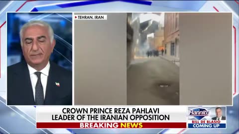 🚨🚨🚨 FREE IRAN!! The former Shah of Iran’s son Reza Pahlavi