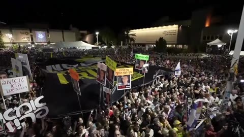 Israelis boo mention of Netanyahu as Witkoff speaks in Tel Aviv