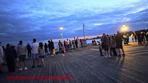 August 22 2025 At Clacton On Sea Essex Air Show Event display short Night Flights