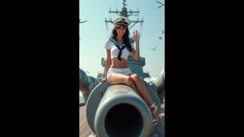 Yeomen, Sailors & Seamen Gals – Fierce & Stunning Female Warriors at Sea | AI LookBook