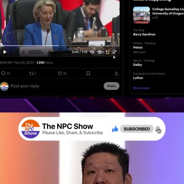 EU President Giving $150,000,000,000 To Africa 🫨😮😲