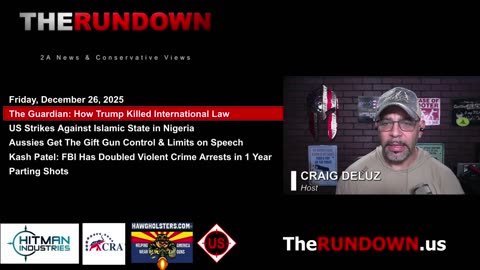 #1033 - Trump's Masterclass: Finally Putting International Law Out of Its Misery