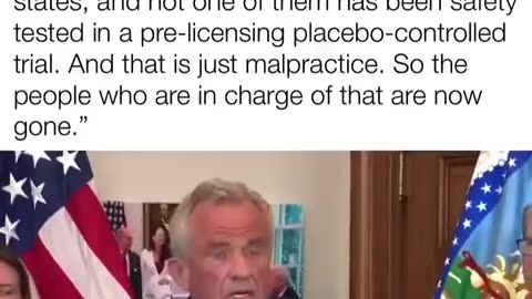 RFK Jr - "a compliant child must take between 69 and 92 vaccines to stay in school in some states.".