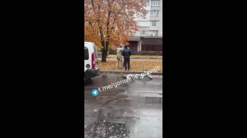 🚔👥 Ukraine Russia War | Busifications in Horishni Plavni | RCF