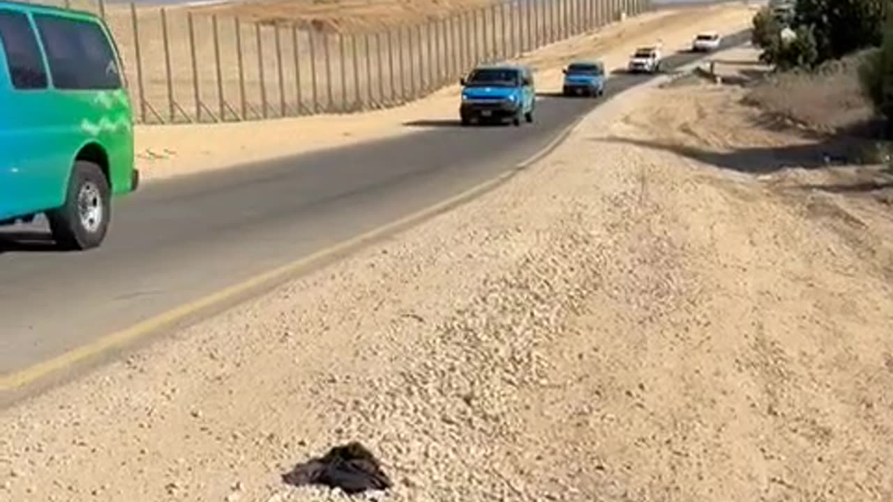 The 13 kidnapped in Israeli territory, on their way to the Re'im camp to meet their families