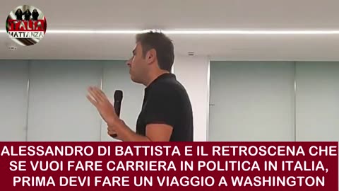 Alessandro Di Battista svela un retroscena