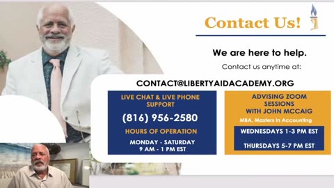 Liberty Aid Trust Talk TV - Now Playing - Business Crash Course