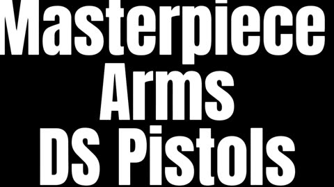 MPA DS9 Series Pistol Manufacturing