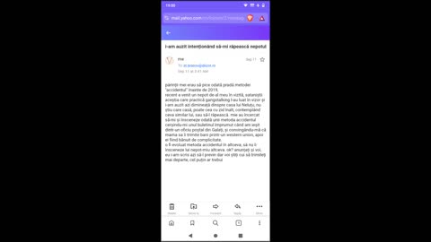 e-mail uri trimise politiei de pe Yahoo