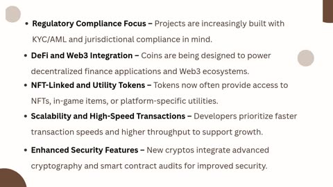 What Are the Latest Trends in Cryptocurrency Coin Development?