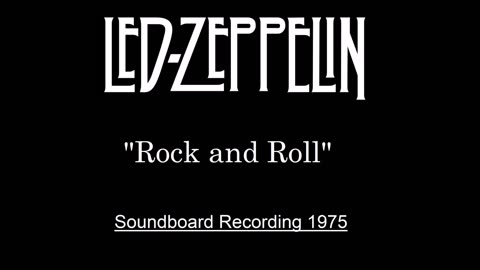 Led Zeppelin - Rock and Roll (Live in Seattle 1975) Soundboard