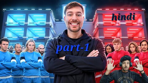 Mrbeast Beast Games Episode 1 in hindi ! Mrbeast reaction hindi new video