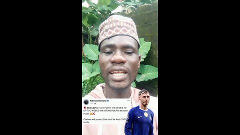 According to Report Cole Palmer will be out of action for 3weeks with Groin INJURY