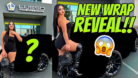 WRAP REVEAL ON MY AUDI *EXTRA AF*