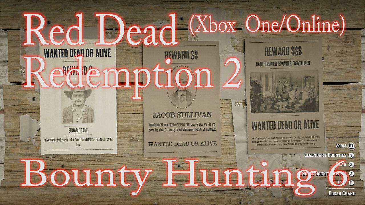 Red Dead Redemption 2 (Xbox One/Online) Bounty Hunting 6