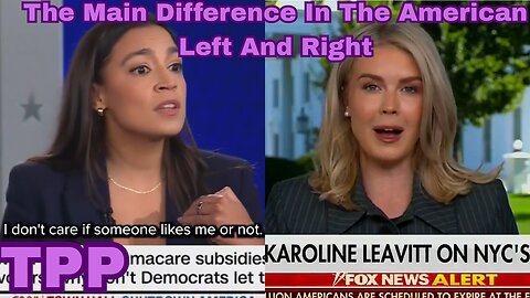 Karoline Leavitt calls democrats Hamas Terrorists l AOC Shows Actual Class l TheProgressivePlaybook
